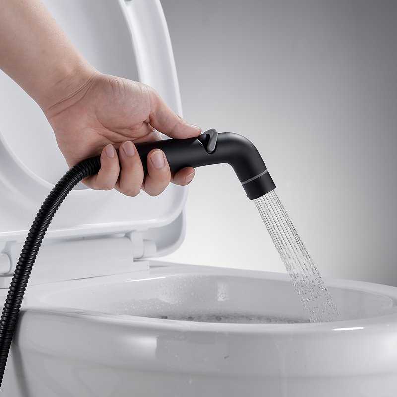 Гигиенический душ со смесителем Shevanik S9905H-1, черный