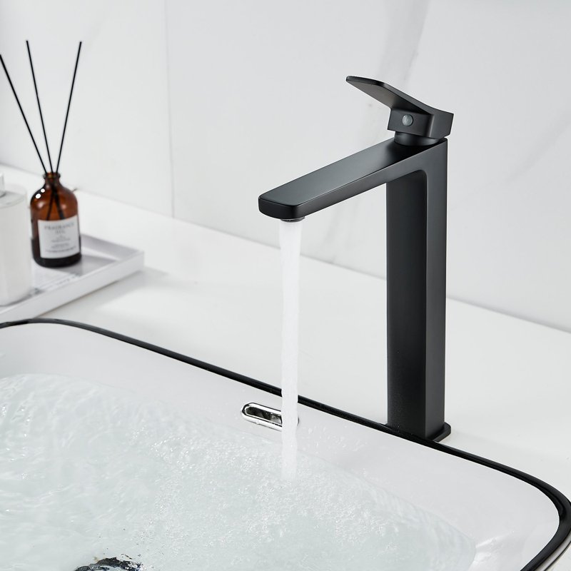 Смеситель для раковины Shevanik S9911H, черный