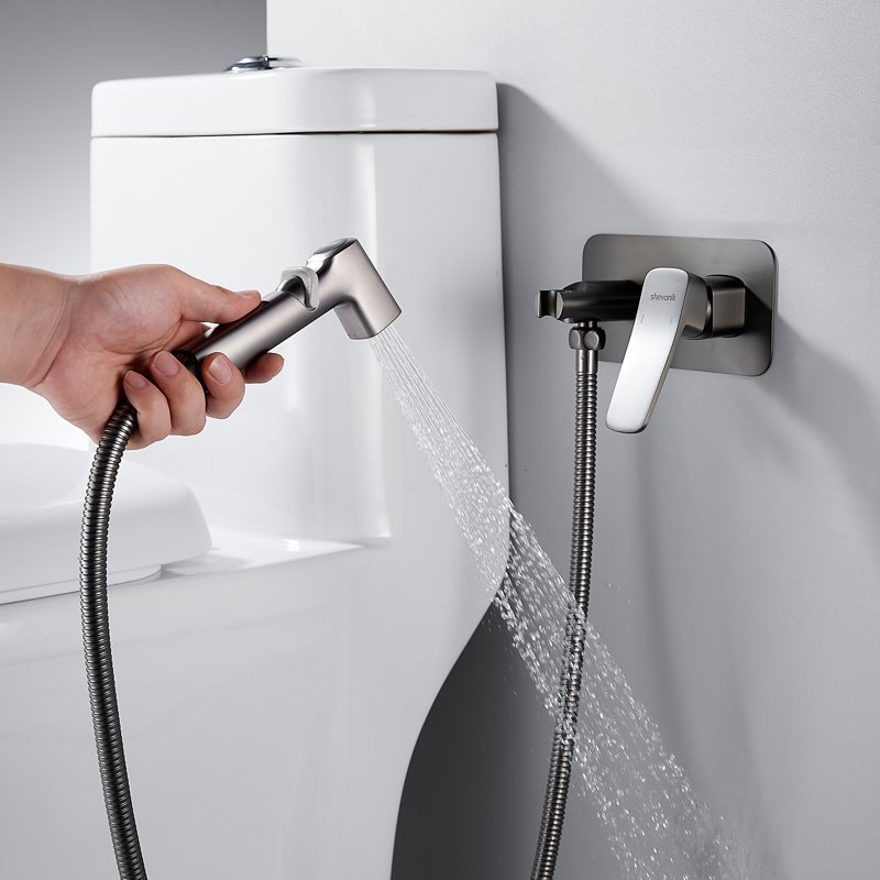 Гигиенический душ со смесителем Shevanik S9905-1, хром