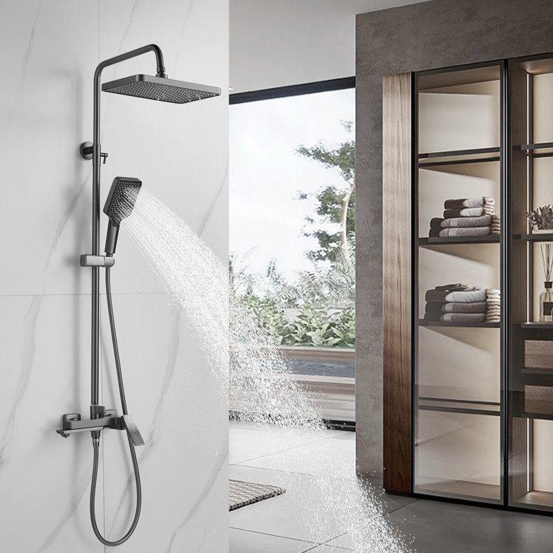 Душевая система Shevanik S9336, хром