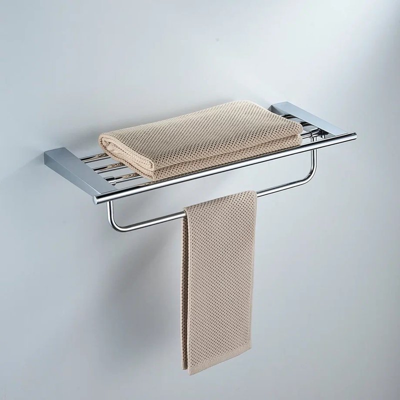 Полка для полотенец Shevanik SG5708, хром