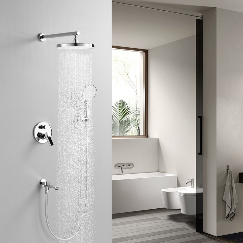 Душевая система встраиваемая Shevanik S4335, хром