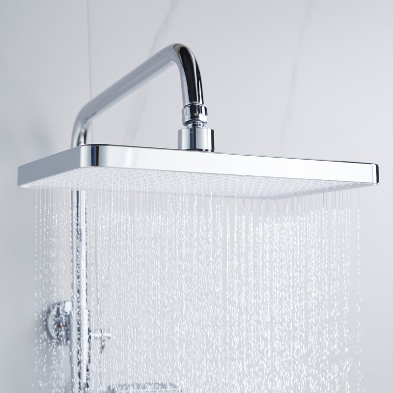 Душевая система Shevanik S9036H, черный