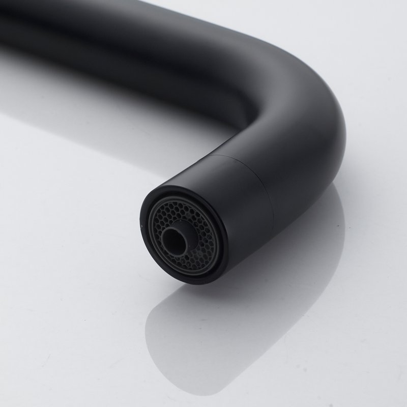 Смеситель для кухни с подключением фильтра Shevanik S528H, черный