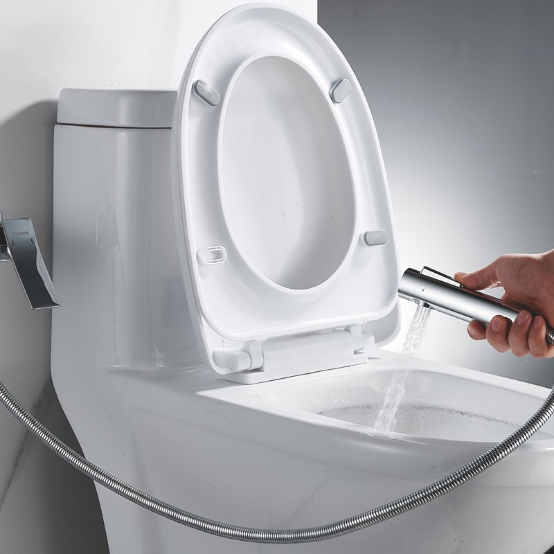 Гигиенический душ со смесителем Shevanik S8105-1, хром