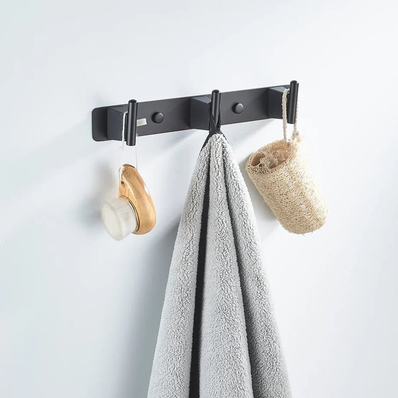 Планка с 3 крючками Shevanik SG5731H, черный