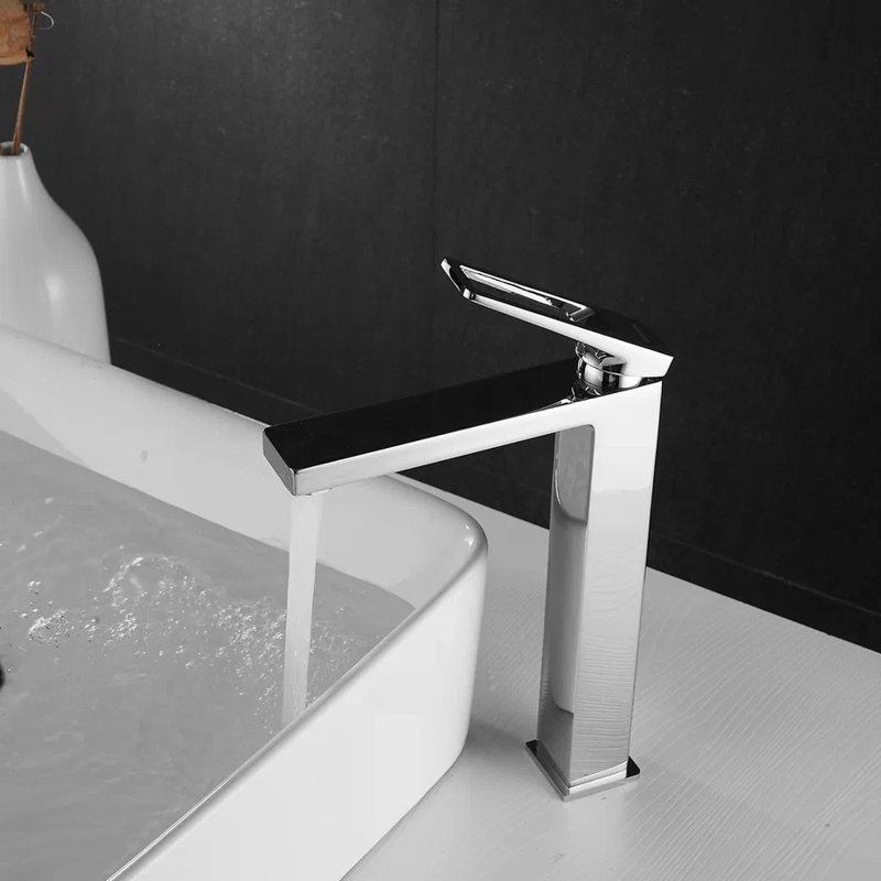 Смеситель для раковины Shevanik S6811, хром