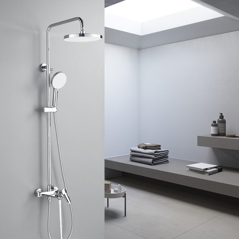 Душевая система Shevanik S8336H, черный