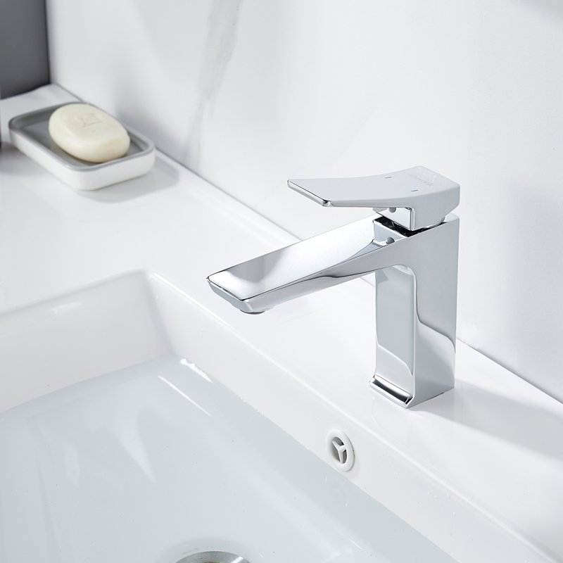 Смеситель для раковины Shevanik S4401, хром