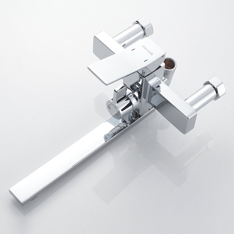 Душевая система Shevanik S6036H, черный/хром