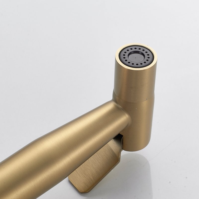 Гигиенический душ со смесителем Shevanik S127T, оружейная сталь