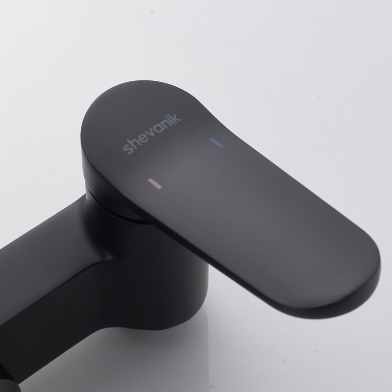 Душевая система Shevanik S8436H, черный