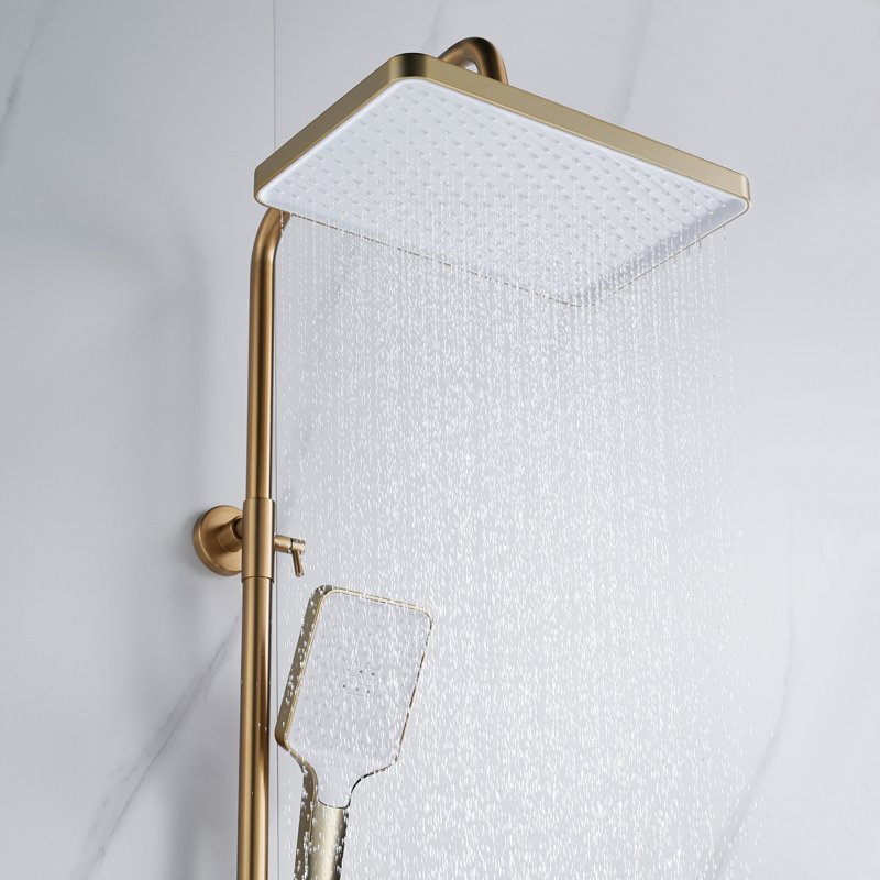 Душевая система Shevanik S9136H, черный