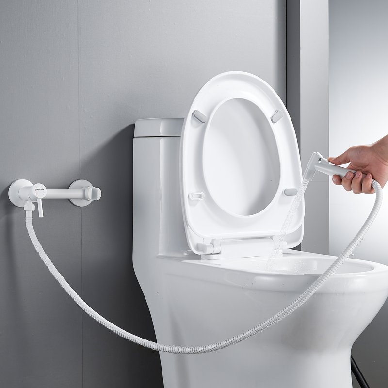 Гигиенический душ со смесителем Shevanik S127H, черный