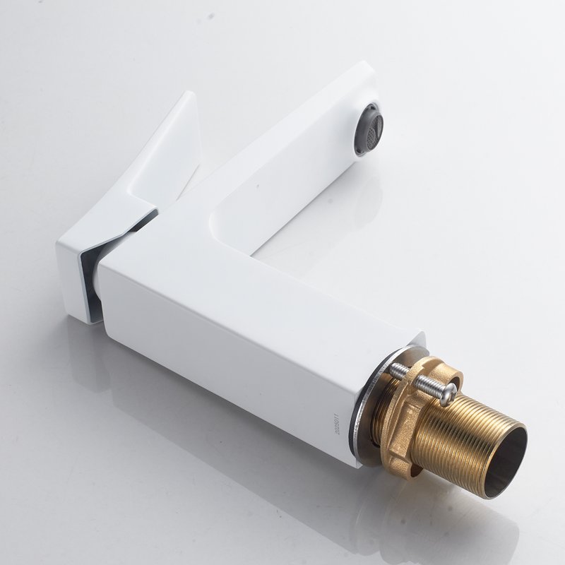 Смеситель для раковины Shevanik S4401C, белый