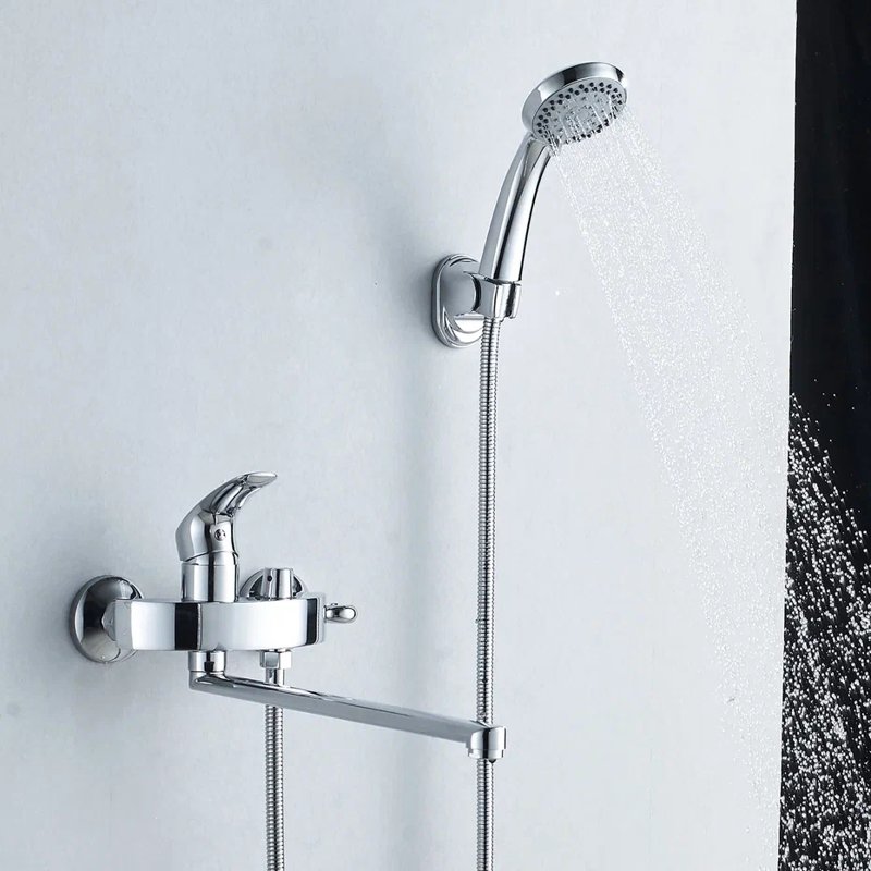 Смеситель для ванны Shevanik S5172, хром