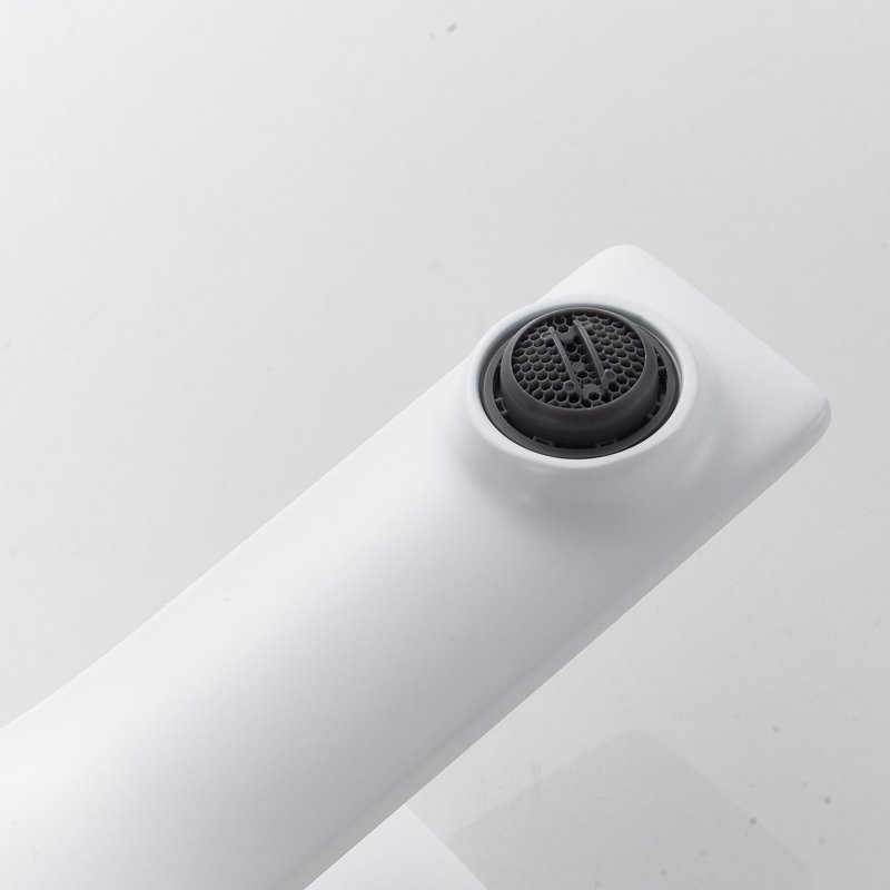 Смеситель для раковины Shevanik S6101C, белый