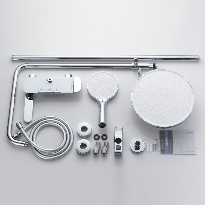 Душевая система Shevanik S9436, хром