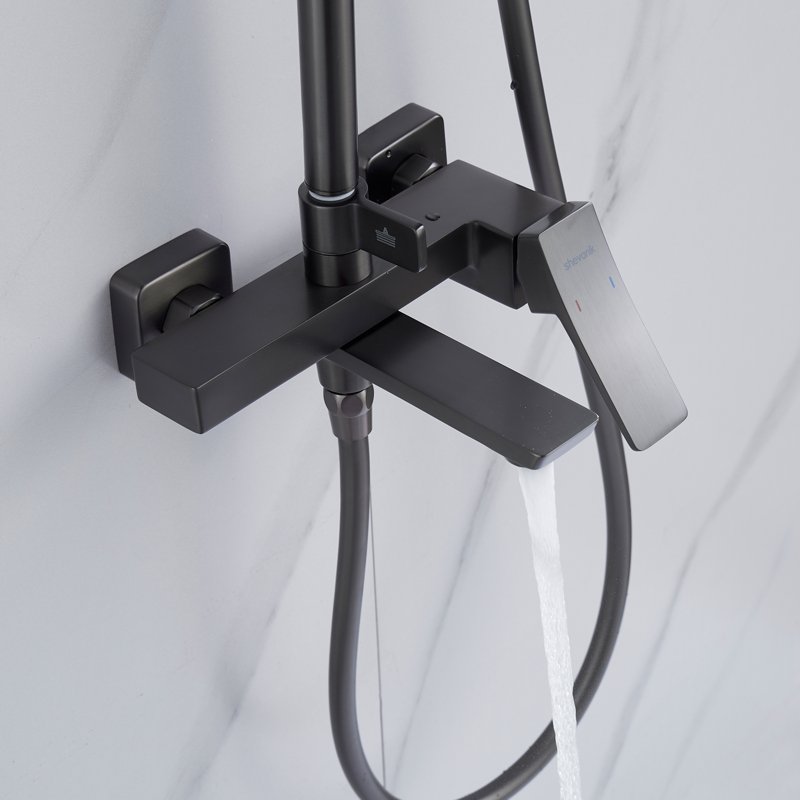 Душевая система Shevanik S9336, хром