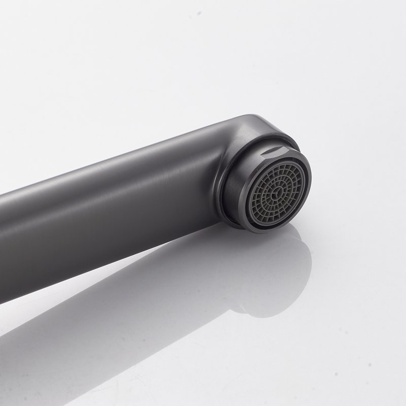 Смеситель для ванны Shevanik S4322T, оружейная сталь