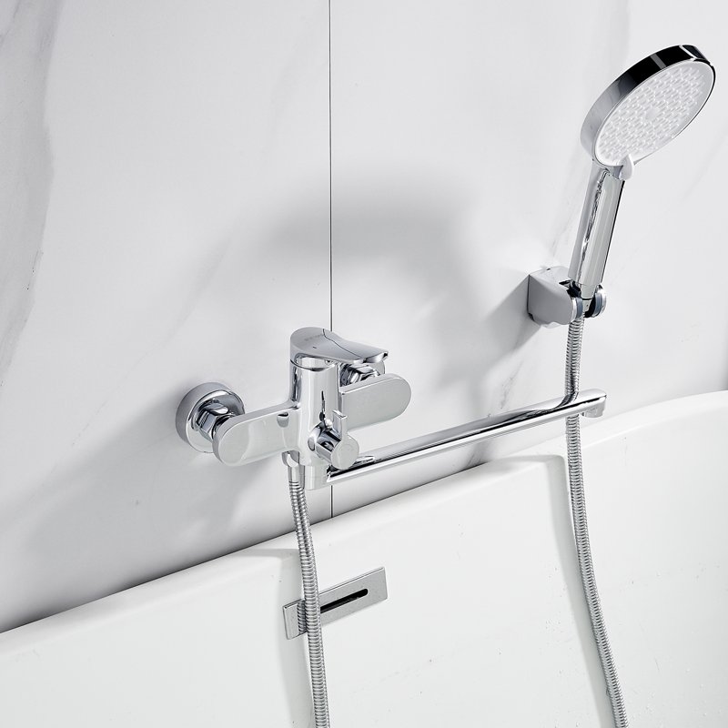 Смеситель для ванны Shevanik S4322, хром