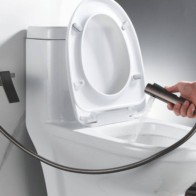 Гигиенический душ со смесителем Shevanik S137H, черный