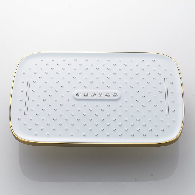 Душевая система Shevanik S8536T, оружейная сталь