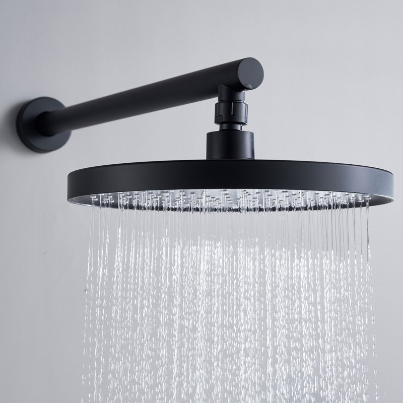 Душевая система встраиваемая Shevanik S4335H, черный