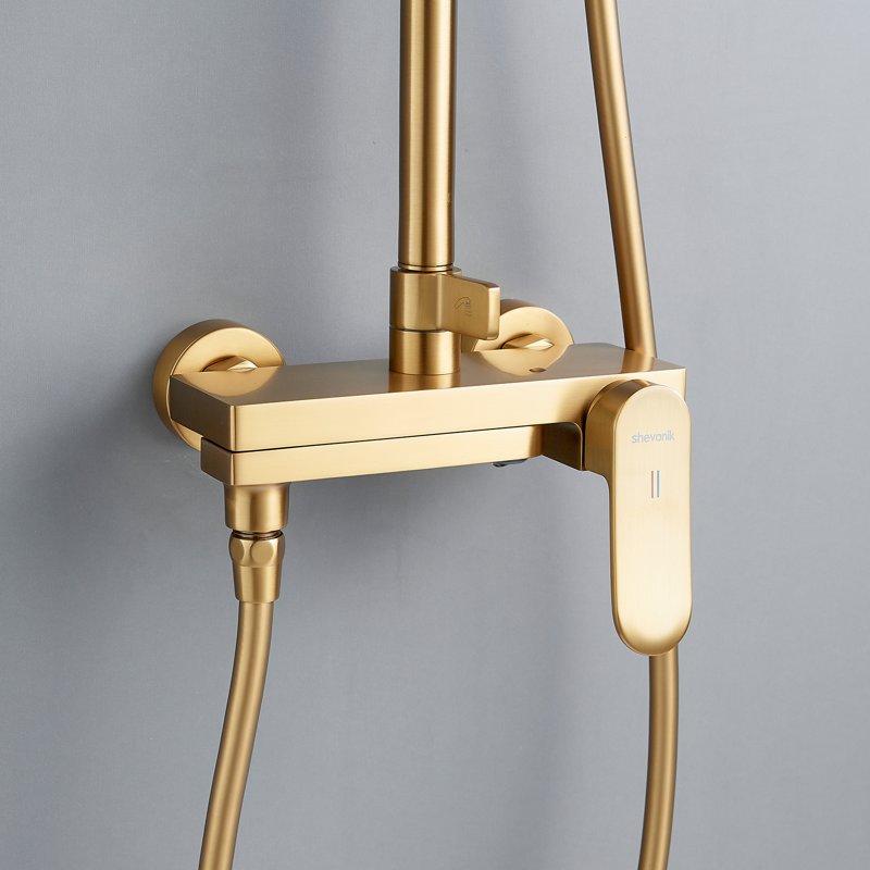 Душевая система Shevanik S8836, хром