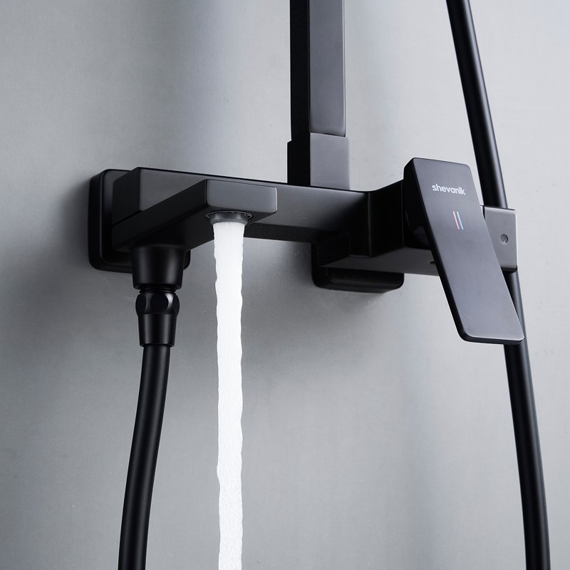 Душевая система Shevanik S9036, хром