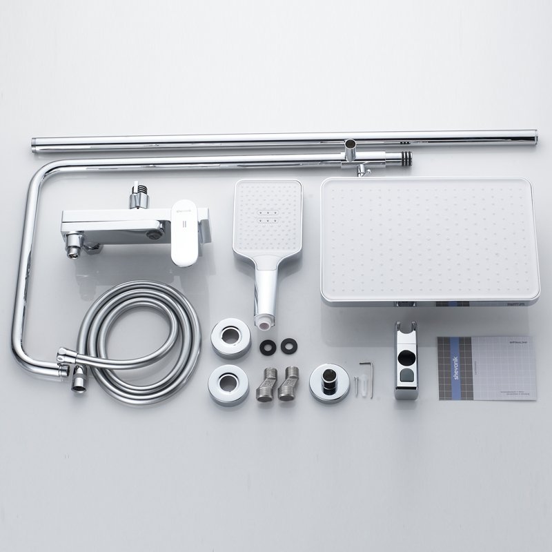 Душевая система Shevanik S8636, хром