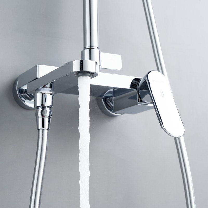 Душевая система Shevanik S8636, хром