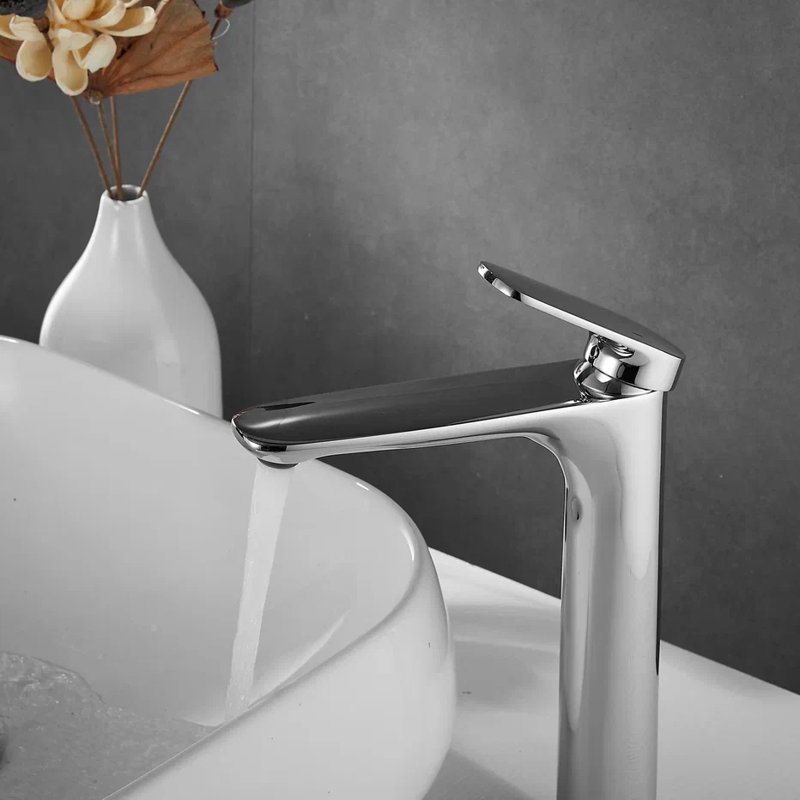 Смеситель для раковины Shevanik S8511, хром