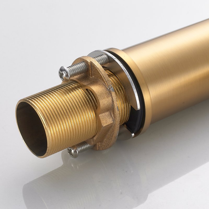 Смеситель для раковины Shevanik S4101G, золотой сатин