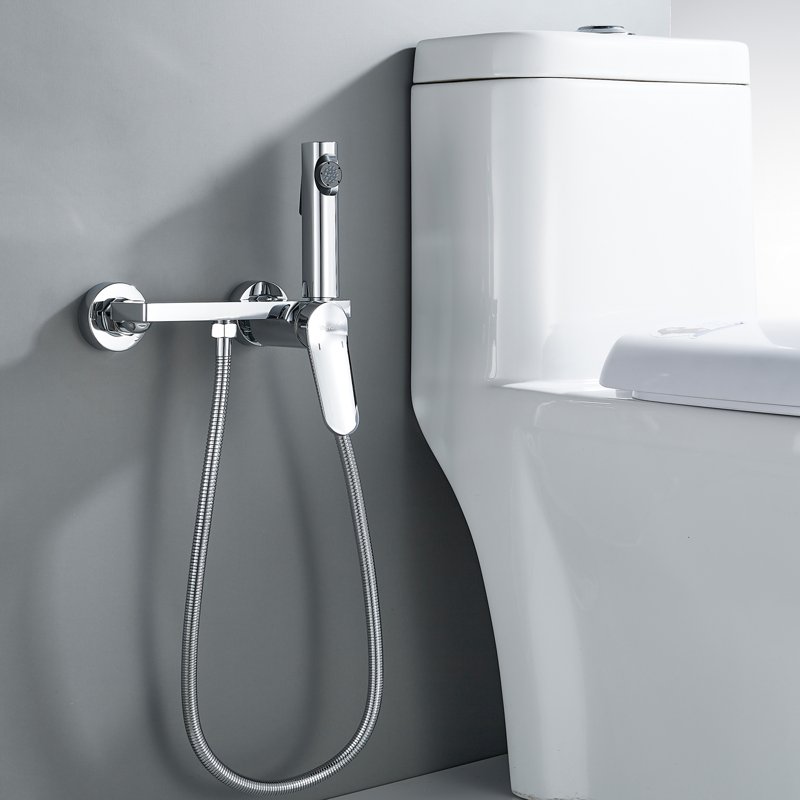 Гигиенический душ со смесителем Shevanik S9605-1, хром