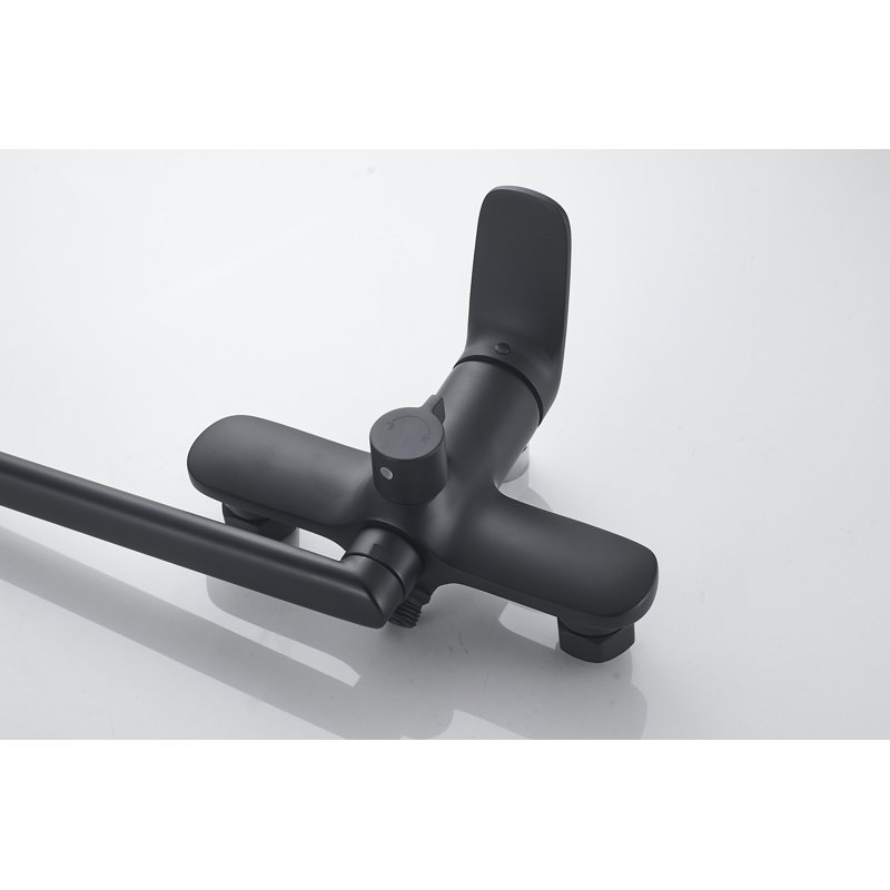 Смеситель для ванны Shevanik S8522H, черный