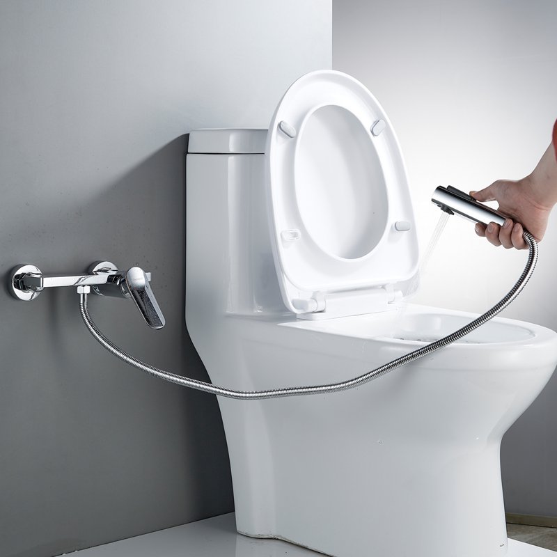 Гигиенический душ со смесителем Shevanik S9605-1, хром