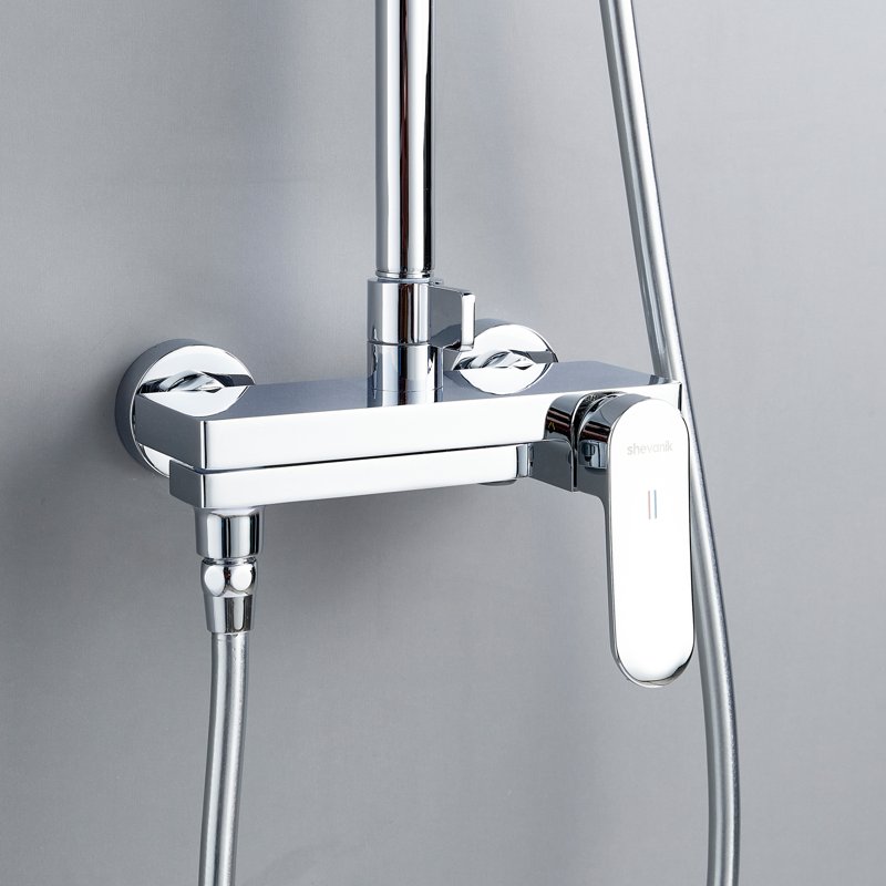 Душевая система Shevanik S8636, хром