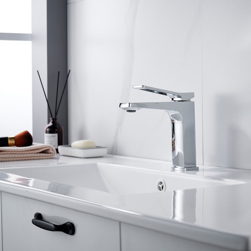 Смеситель для раковины Shevanik S4601, хром