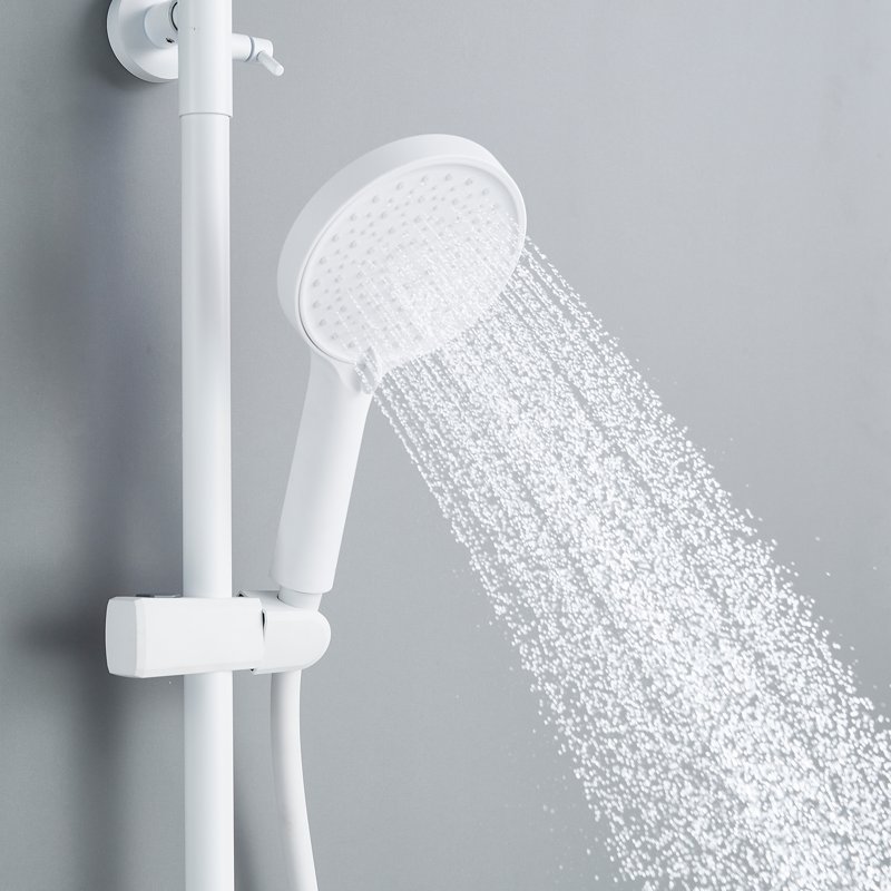 Душевая система Shevanik S8336T, оружейная сталь