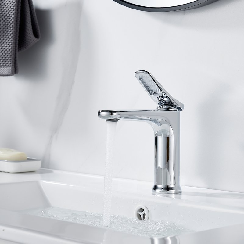 Смеситель для раковины Shevanik S4701, хром