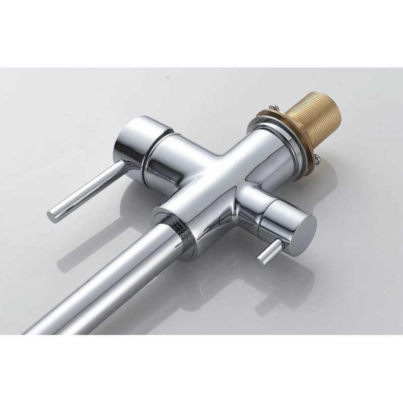 Смеситель для кухни с подключением фильтра Shevanik S328, хром