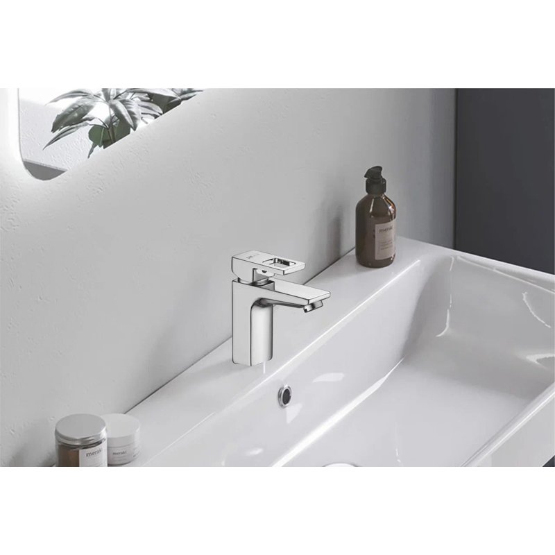 Смеситель для раковины Shevanik S8201, хром