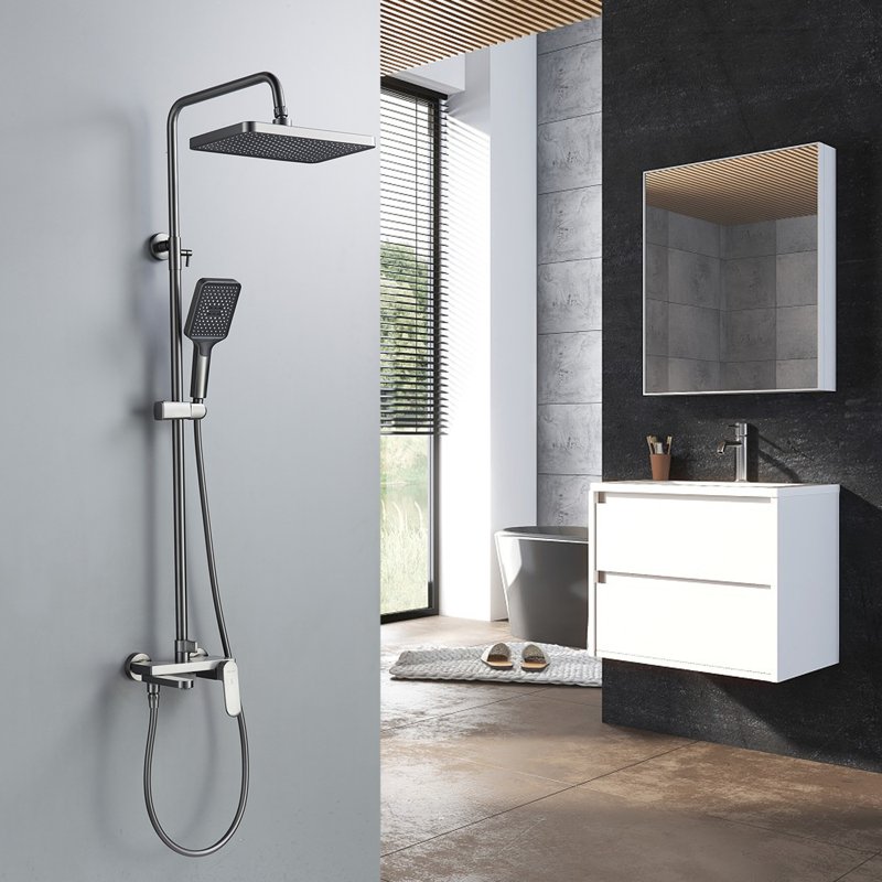 Душевая система Shevanik S8936, хром