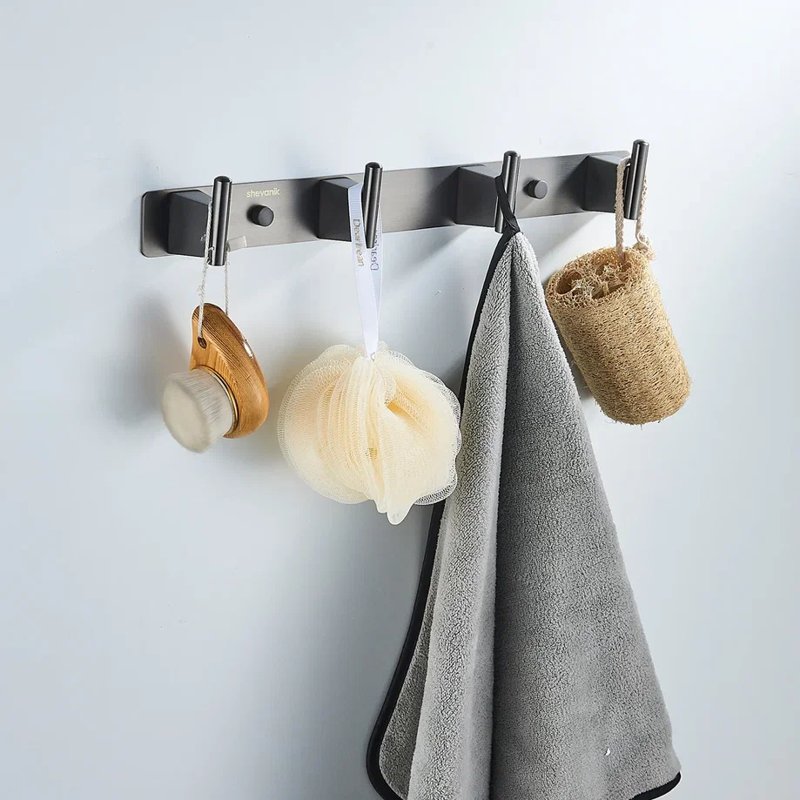 Планка с 4 крючками  Shevanik SG5741T, оружейная сталь