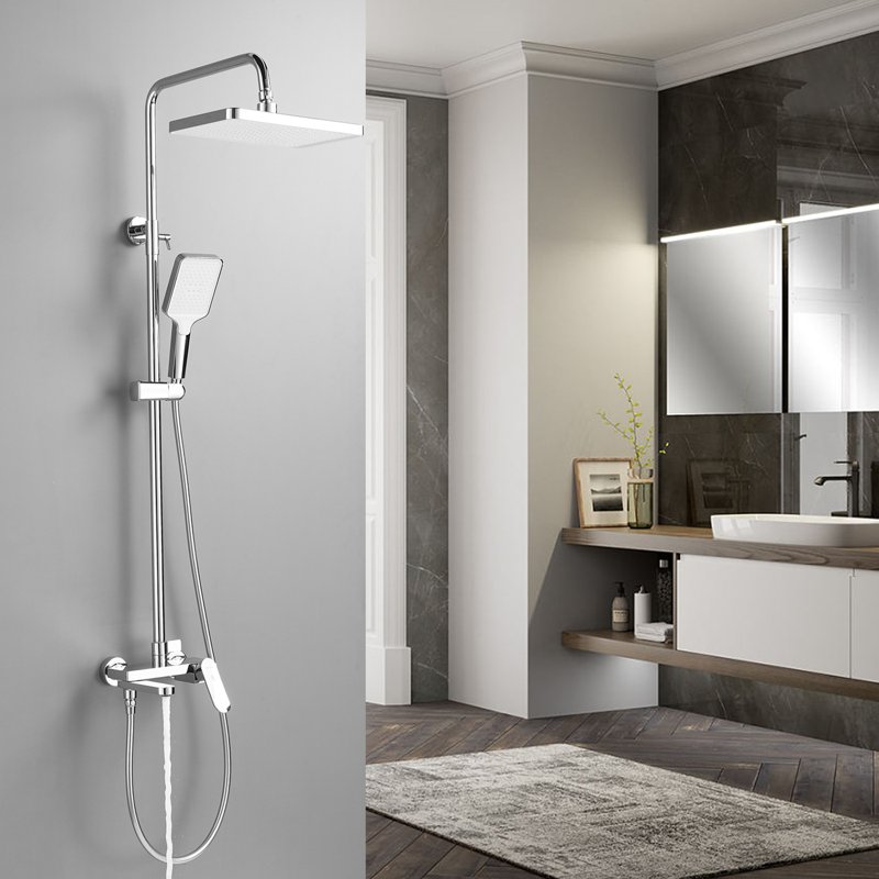 Душевая система Shevanik S8636, хром