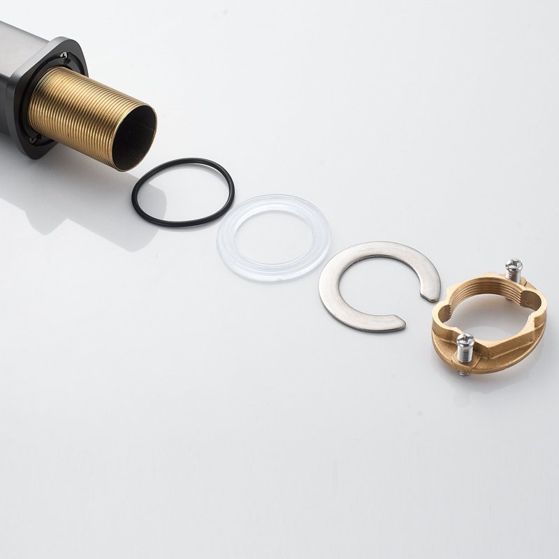 Смеситель для раковины Shevanik S9901T, оружейная сталь