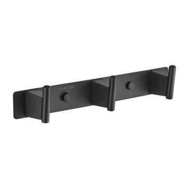 Планка с 3 крючками Shevanik SG5731H, черный