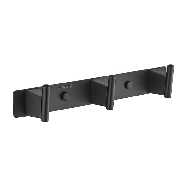 Планка с 3 крючками Shevanik SG5731H, черный Планка с 3 крючками Shevanik SG5731H, черный