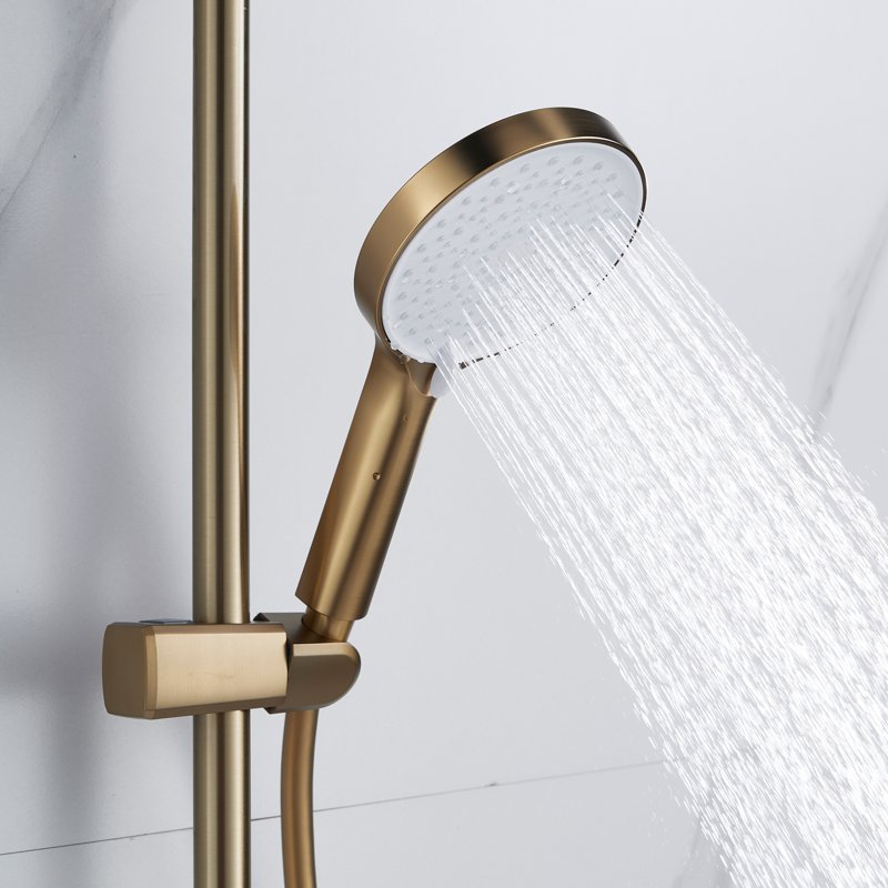 Душевая система Shevanik S9636, хром